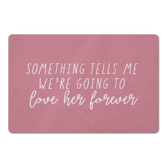 18" x 27" Love Her Forever Floor Mat